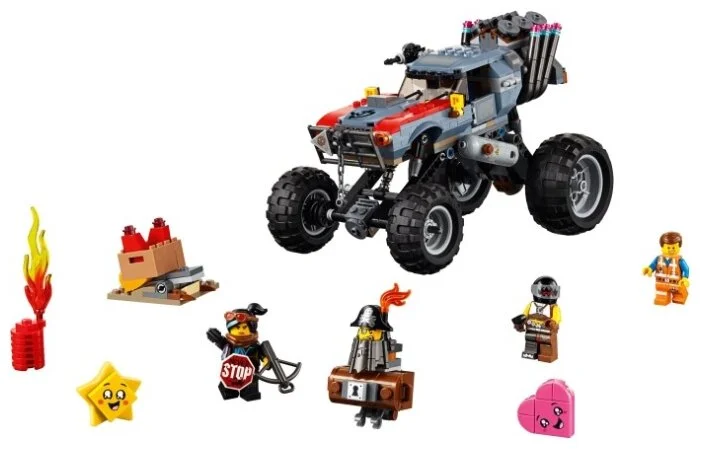 Фотография Конструктор LEGO Побег Эммета и Дикарки на багги Movie 70829