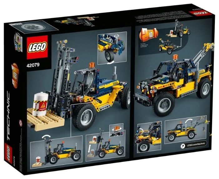 Фото Конструктор LEGO Сверхмощный вилочный погрузчик TECHNIC 42079