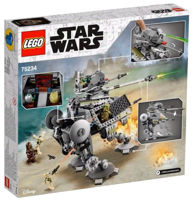 Фото Конструктор LEGO Шагающий танк АТ-AP Star Wars 75234