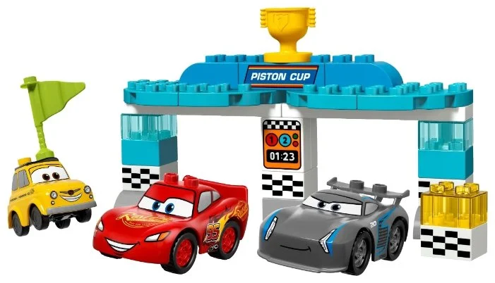 Фото Конструктор LEGO Гонка за Кубок Поршня DUPLO 10857
