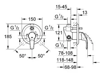 Фото Смеситель GROHE Eurosmart 33305001