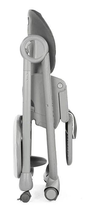 Картинка Стульчик для кормления CHICCO Polly Magic Relax Graphite
