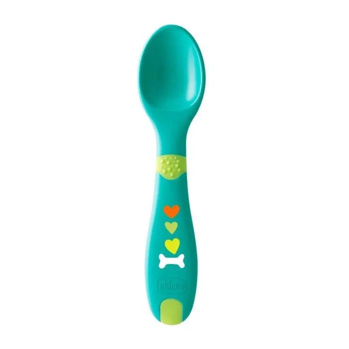 Фото Набор CHICCO FirstCutlery 12м+ ложка + вилка 00016101300000