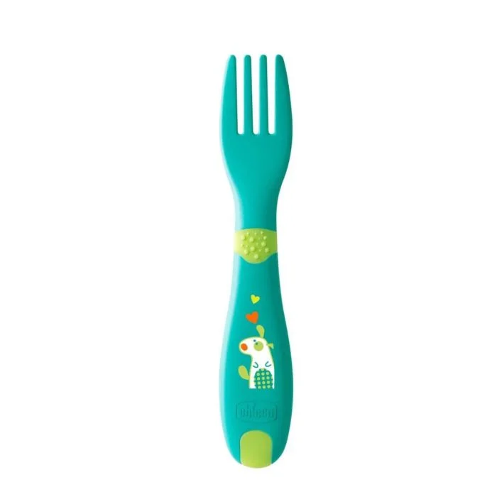 Фотография Набор CHICCO FirstCutlery 12м+ ложка + вилка 00016101300000