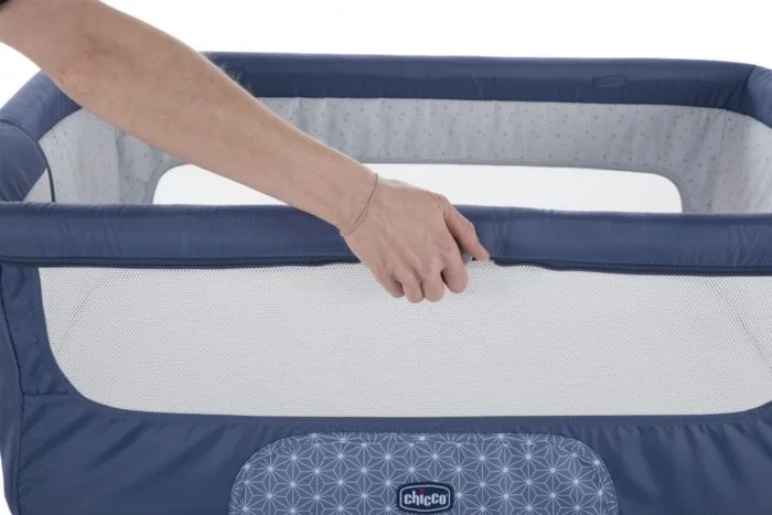 Фотография Кроватка CHICCO Next2Me Magic Navy 0м+