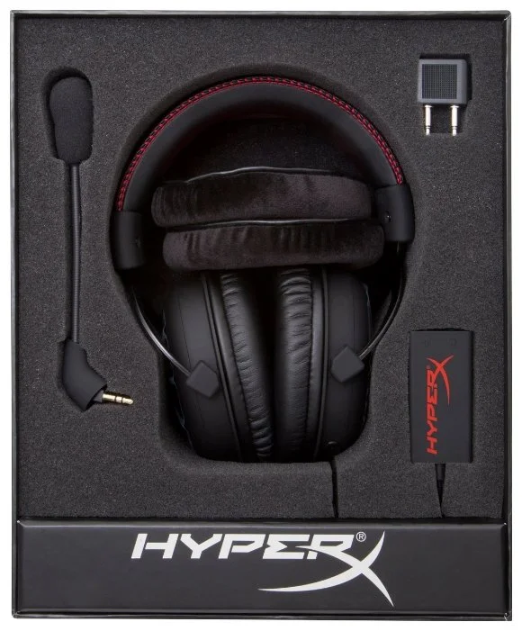 Цена Наушники HyperX Cloud Black (KHX-H3CL/WR)