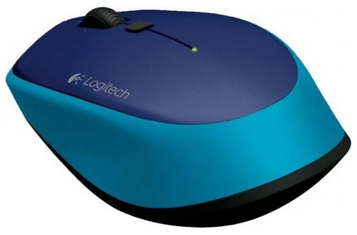 Фото Мышь LOGITECH M220 SILENT BLUE (L910-004879)