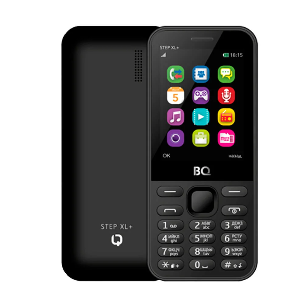 Фотография Мобильный телефон BQ BQ-2831 Step XL+ Black