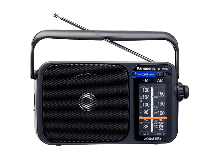 Радиоприемник PANASONIC RF-2400DEE-K – купить недорого в Алматы, Астане ...