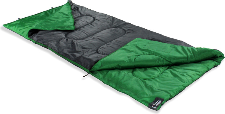 Фото Спальный мешок HIGH PEAK PATROL (темно-серый/зеленый)