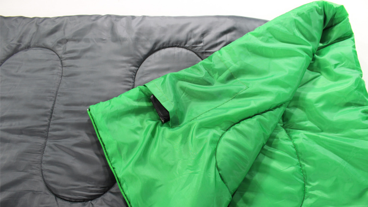 Картинка Спальный мешок HIGH PEAK PATROL (темно-серый/зеленый)