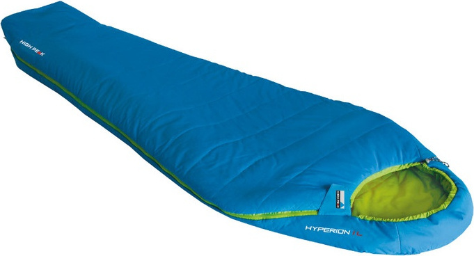 Фото Спальный мешок HIGH PEAK HYPERION 1M (голубой/светло-зеленый)
