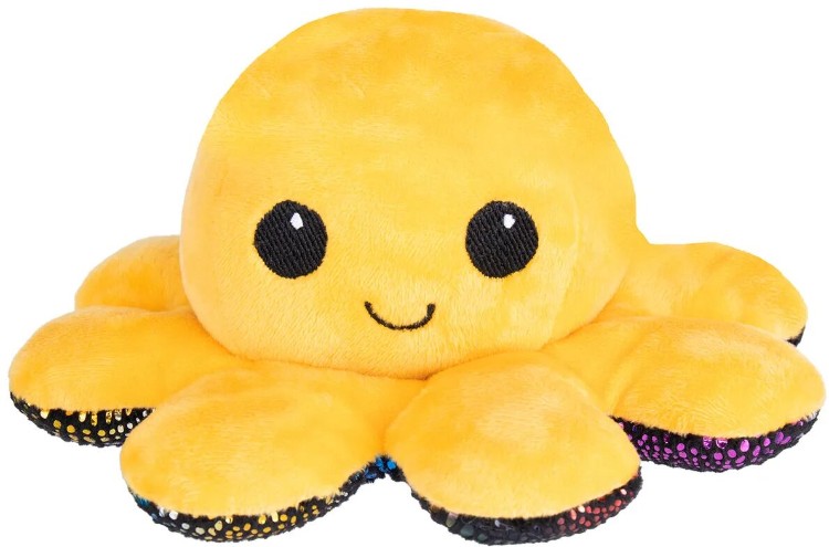 Фото Мягкая игрушка Fancy OSMI0U Осьминожка (желтый), 10*20*20см
