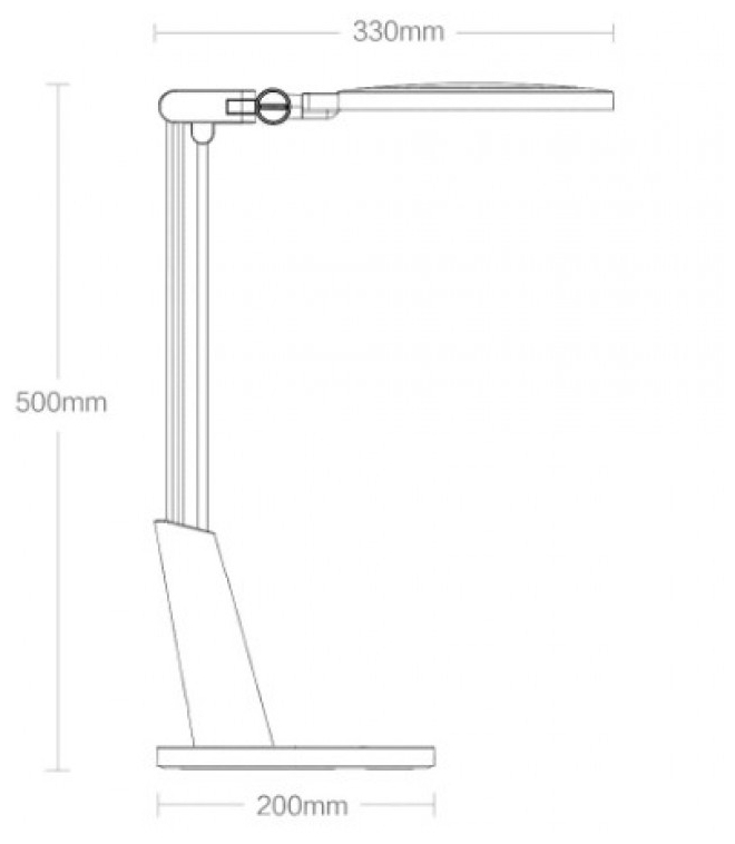 Цена Лампа настольная XIAOMI Yeelight Smart Adjustable Desk Lamp (YLTD03YL)