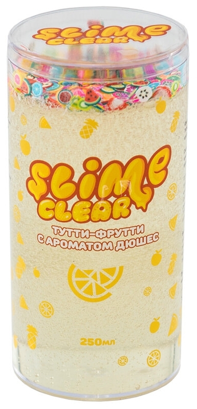 Игрушка Slime-Clear S130-32 &amp;amp;quot;Тутти-фрутти&amp;amp;quot; с ароматом дюшес 250 г