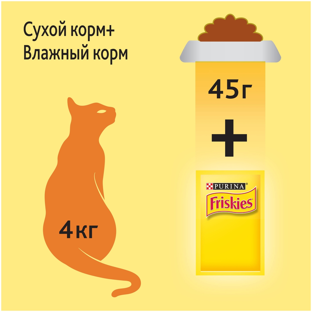 Корм для кошек PURINA Friskies говядина 85 гр Казахстан