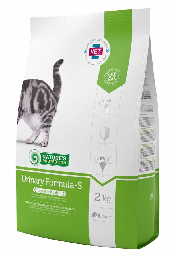 Корм для взрослых кошек NP Urinary диета против образования струвитных камней 2 кг
