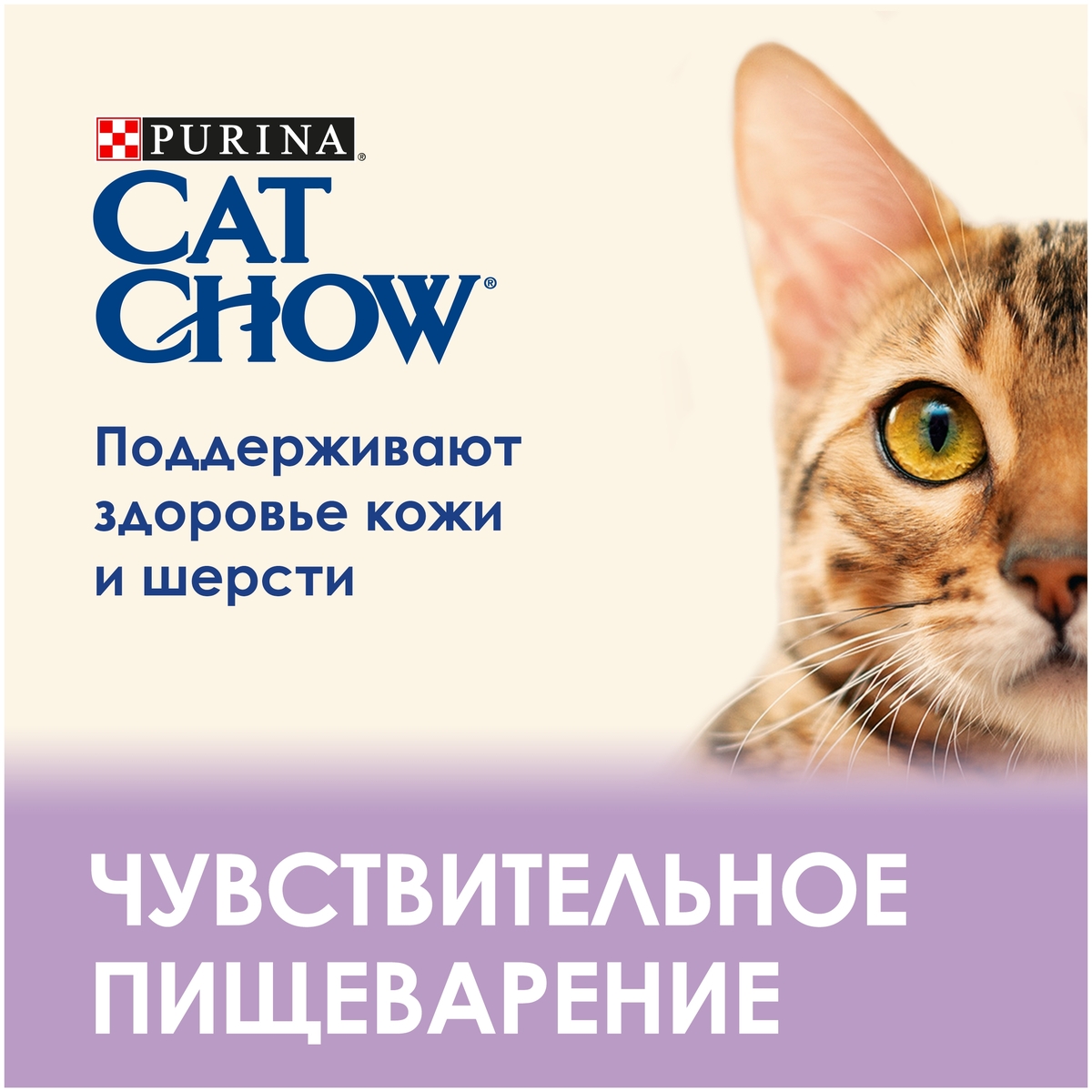 Цена Корм для кошек PURINA Cat Chow Sensitive чуств.пищ. 15 кг