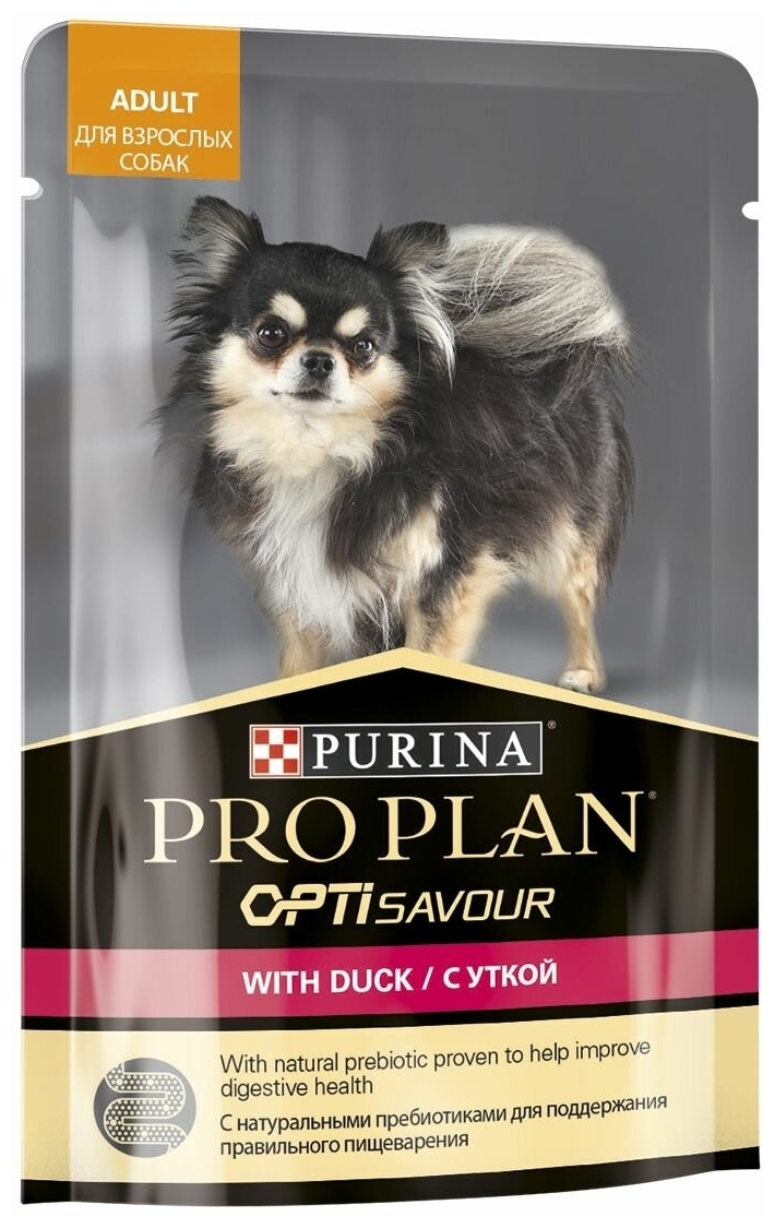 Фото Корм для собак PURINA Pro Plan Adult утка 85 гр
