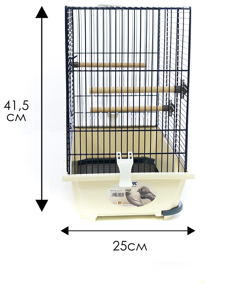 Цена Клетка для птиц SAVIC Primo 30 -серебристого цвета