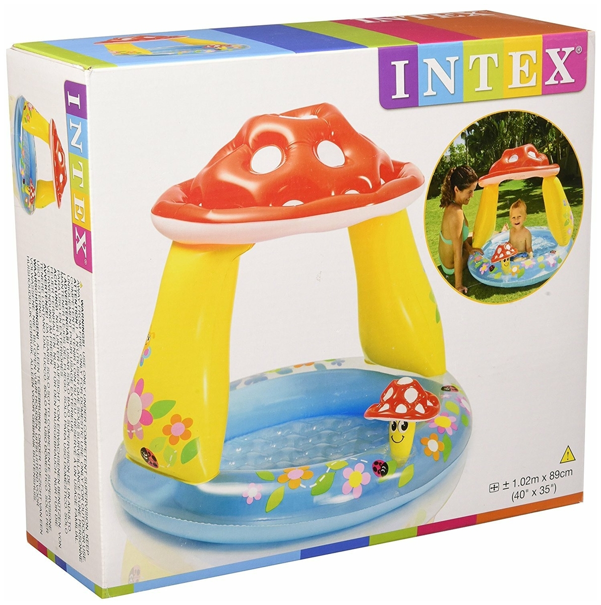 Картинка Надувной бассейн детский INTEX 57114NP