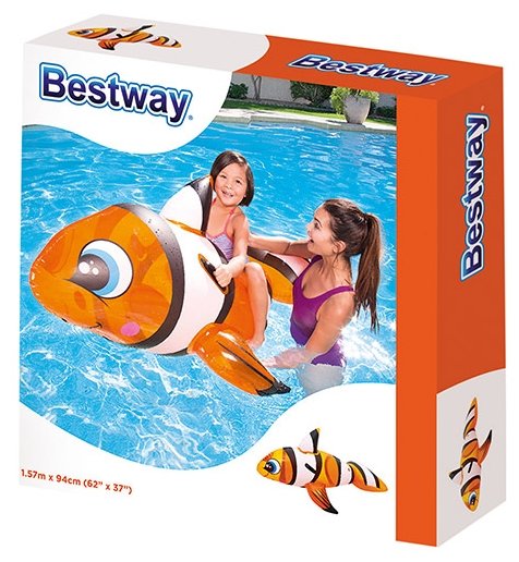 Картинка Надувная игрушка BESTWAY 41088 в форме рыбы для плавания