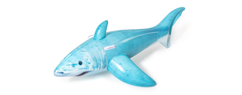 Фото Надувная игрушка BESTWAY 41405 в форме акулы для плавания