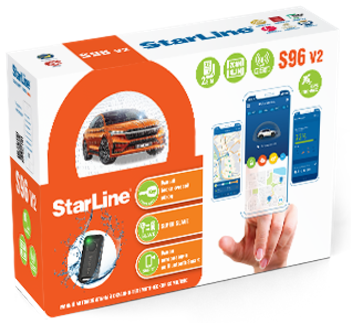 Автосигнализация Star Line S96 V2 BT 2CAN+4LIN GSM-GPS