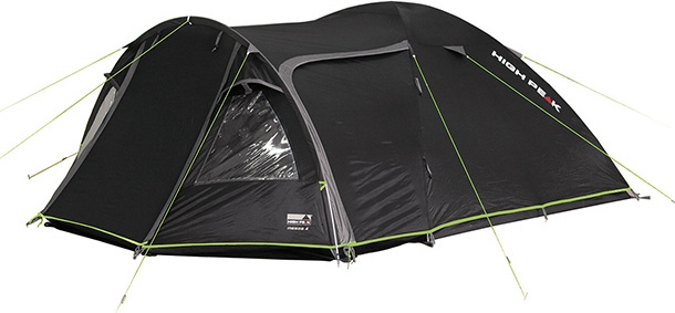Фото Палатка HIGH PEAK MESOS 4 (4-x местн.) (темно-серый/зеленый)