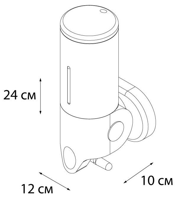 Картинка Дозатор жидкого мыла FIXSEN FX-31012A