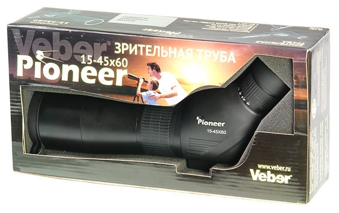 Цена Зрительная труба VEBER Pioneer 15-45x60 Р