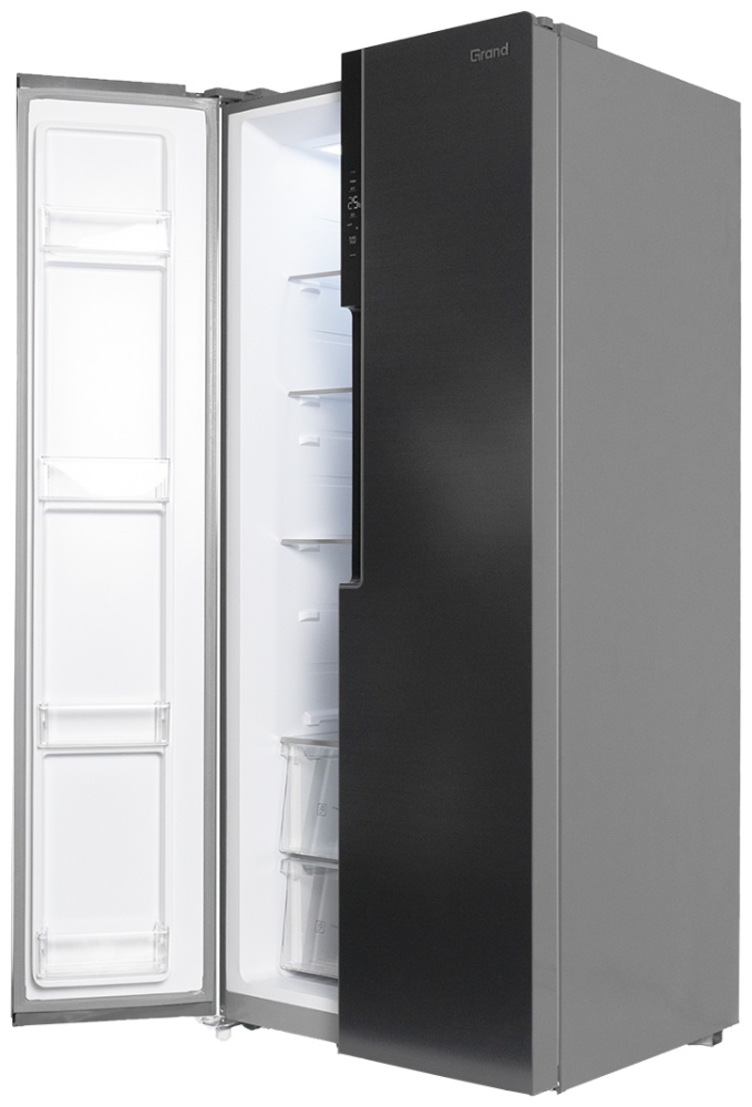 Цена Холодильник GRAND GRSS-518BRGNFO