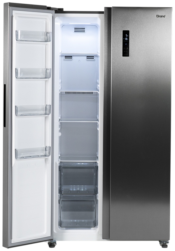 Картинка Холодильник GRAND GHSS-445SSNFO