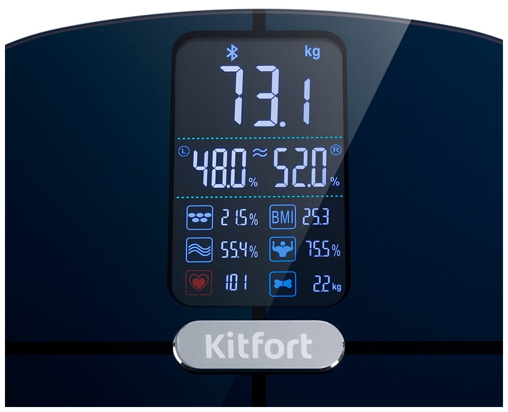 Цена Весы напольные Kitfort KT-809 Black