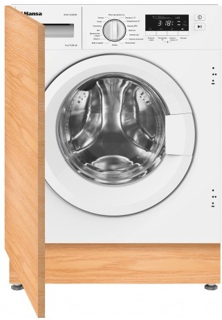 Картинка Встраиваемая стиральная машина HANSA WHE1408BIW