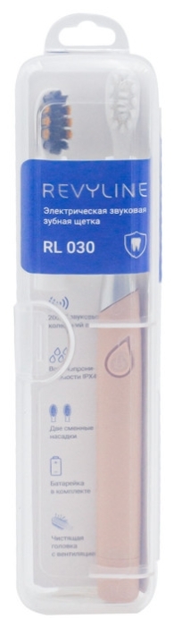 Цена Электрическая зубная щетка Revyline RL 030 бежевый