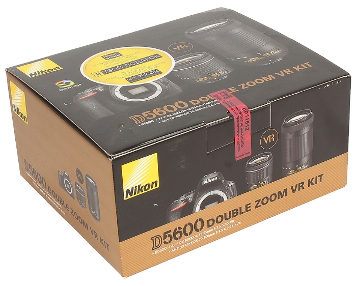 Цена Зеркальная фотокамера NIKON D5600 + AF-S 18-140 VR