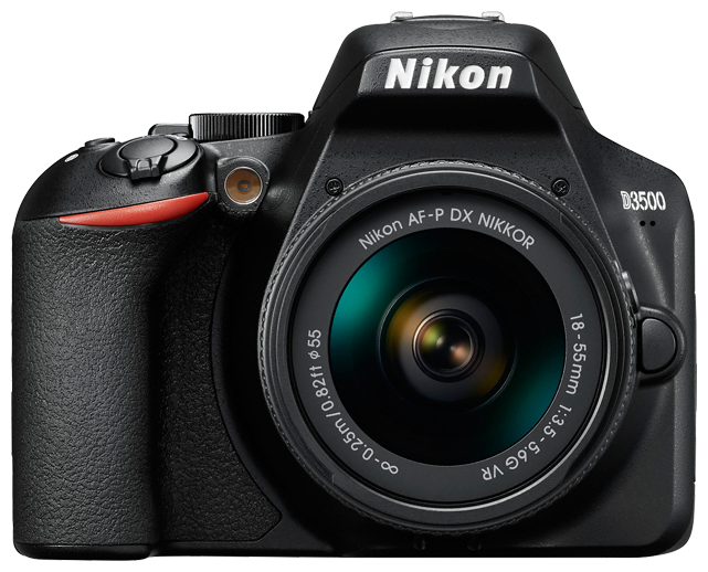 Фотография Зеркальная фотокамера NIKON D3500 Kit 18-55 non VR