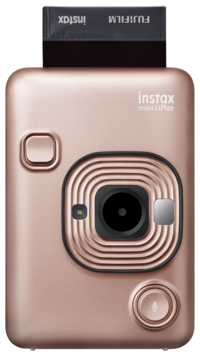 Цена Фотокамера Fujifilm Instax mini Liplay Blush Gold Bundle gold