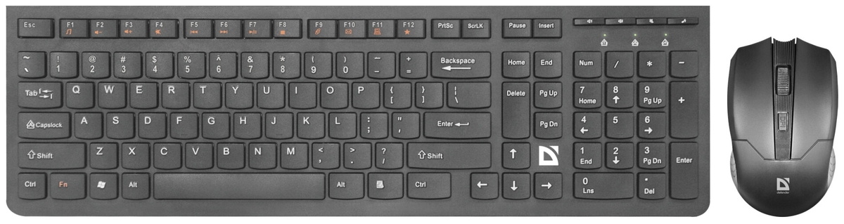 Клавиатура DEFENDER Columbia C-775 RU + мышь