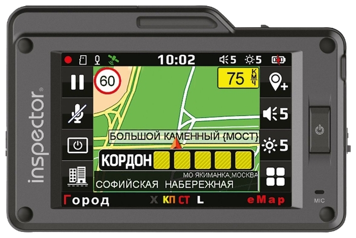 Цена Видеорегистратор с радар-детектором и GPS INSPECTOR SCAT Se