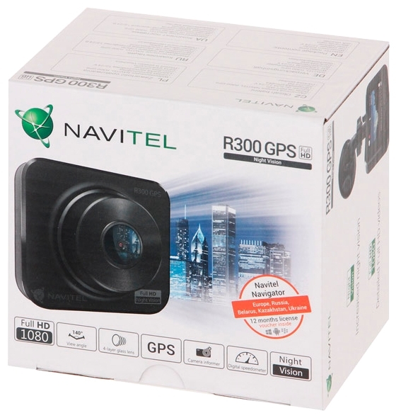 Видеорегистратор NAVITEL R300 GPS (база камер) Казахстан