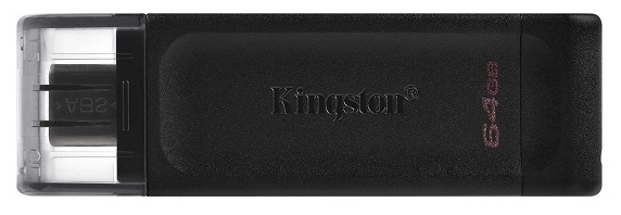 Фото USB накопитель KINGSTON DT70/64GB Black