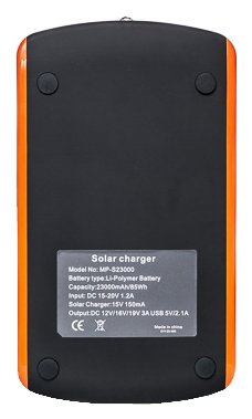 Фотография Универсальная солнечная мобильная батарея PowerPlant/MP-S23000/23000mAh/ PPS23000