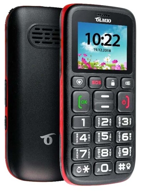 Мобильный телефон OLMIO C17 Black