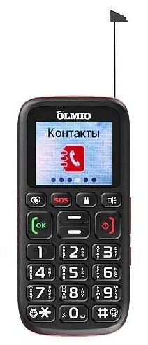 Купить Мобильный телефон OLMIO C17 Black