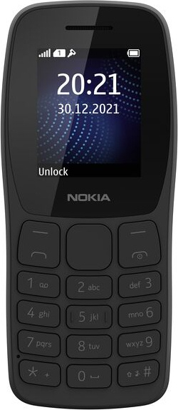 Мобильный телефон NOKIA 105 TA-1432 SS Black