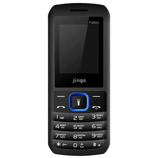 Мобильный телефон JINGA Simple F200n Black-blue