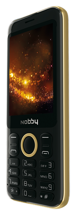 Фотография Мобильный телефон NOBBY 321 Black-Gold