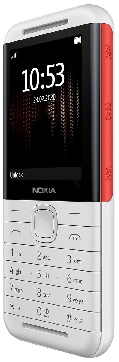 Картинка Мобильный телефон NOKIA 5310 DSP TA-1212 WHT/RED (16PISX01B06)